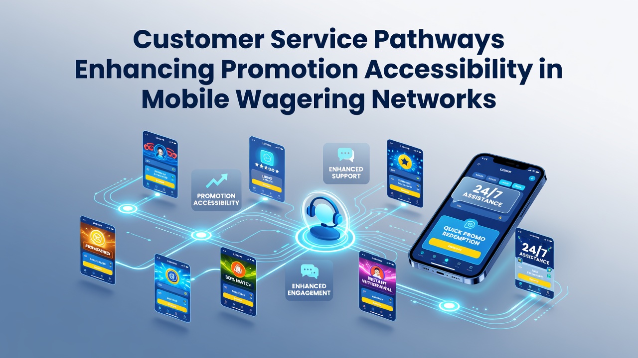 Mobile wagering app interface showing customer support chat integrated with active promotions and bonus claim options