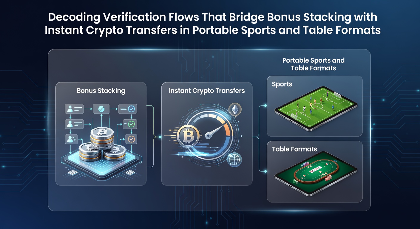 Mobile device displaying verification interface for sports betting and table games with crypto transaction elements