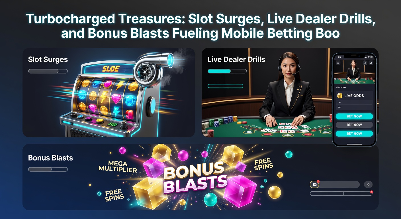 Dynamic live dealer table on a mobile screen with cards flying and chat bubbles popping amid bonus notifications